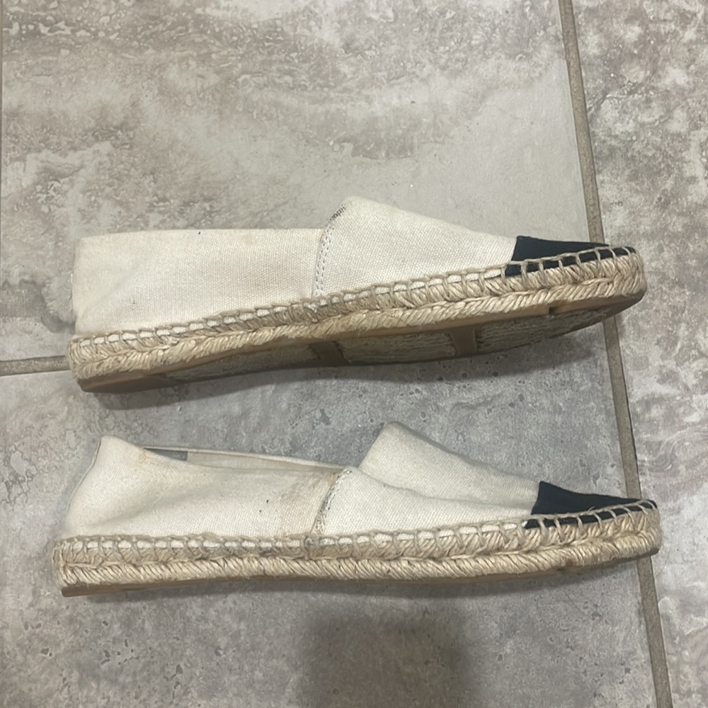 Tory Burch Canvas Color Block Flat Espadrille Siz… - image 7